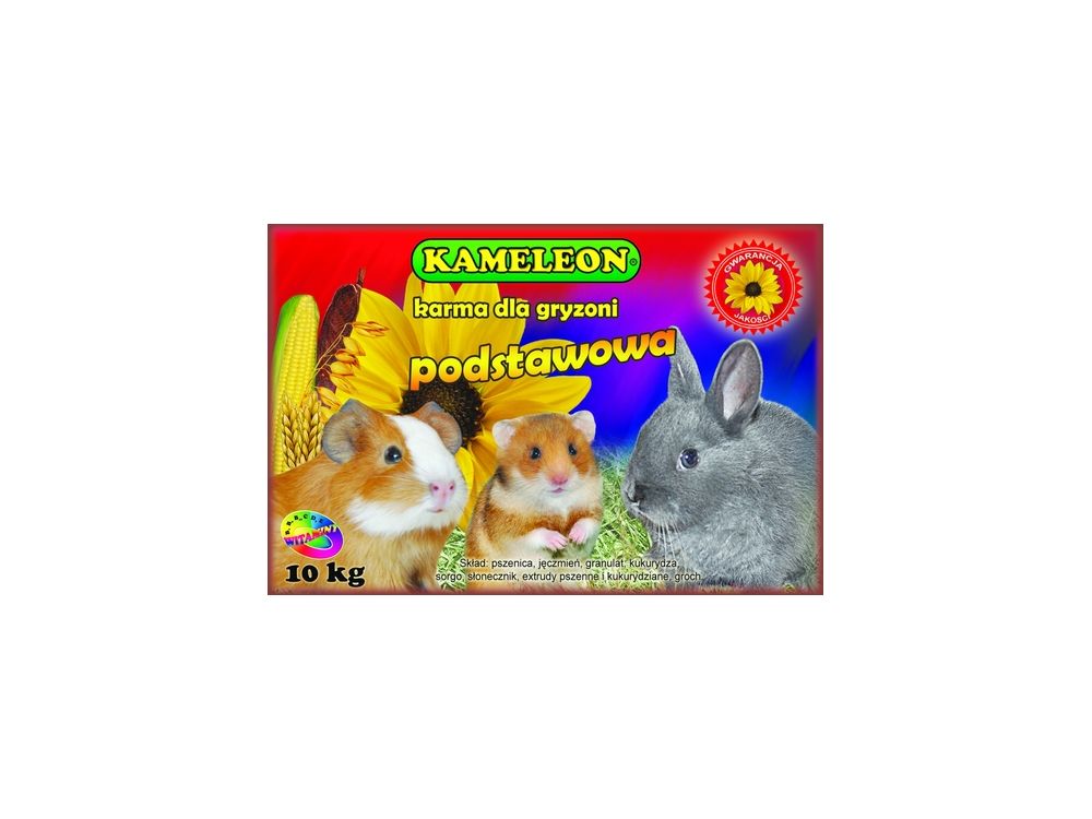 KAMELEON POKARM DLA GRYZONI PODSTAWOWY 10KG