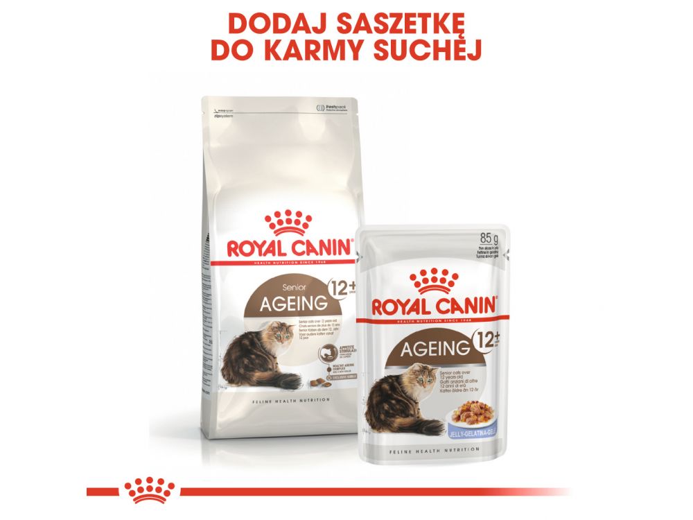 ROYAL CANIN Ageing +12 karma sucha dla kotów dojrzałych 0,4 KG