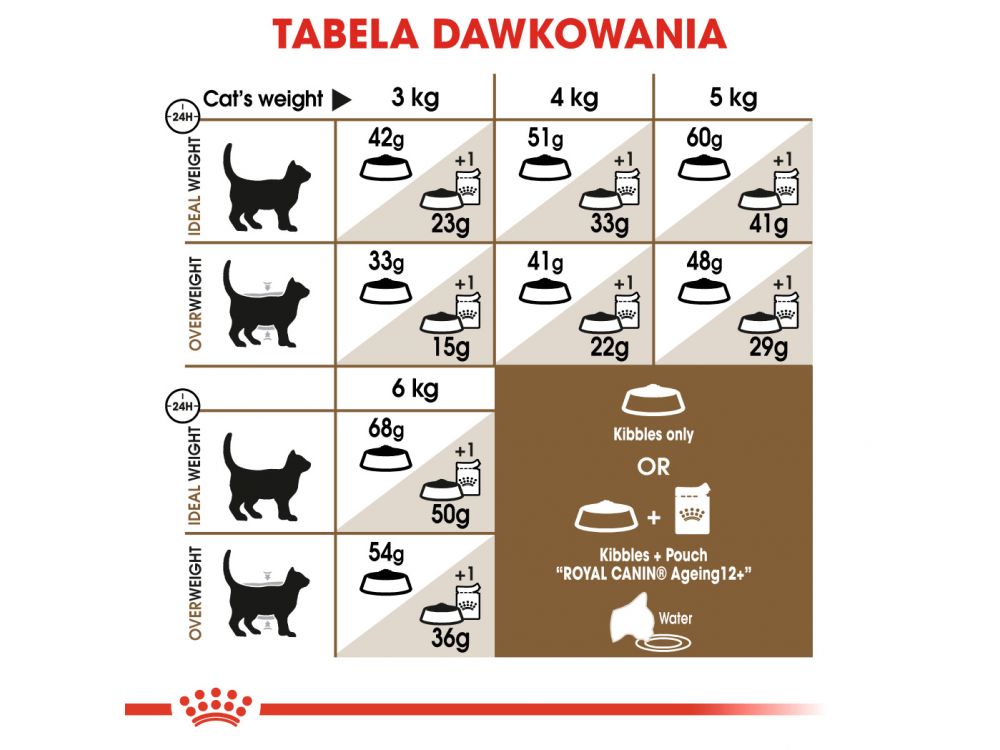 ROYAL CANIN Ageing +12 karma sucha dla kotów dojrzałych 0,4 KG