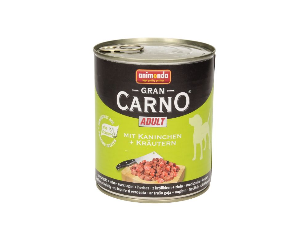 ANIMONDA GRANCARNO PUSZKA 800G KRÓLIK/ZIOŁA 82767