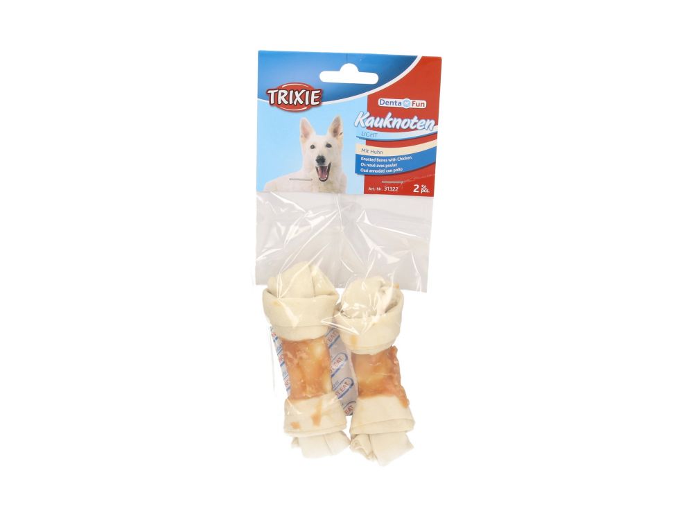 TRIXIE PRZYSMAK DLA PSA DENTAFUN - KOŚĆ Z KURCZAKIEM 11CM 2SZT. 31322