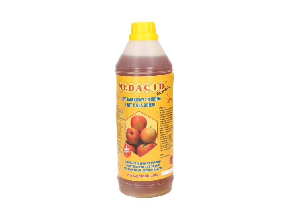 PATRON MEDACID - OCET JABŁ. Z MIODEM I WIT.C 1 LITR