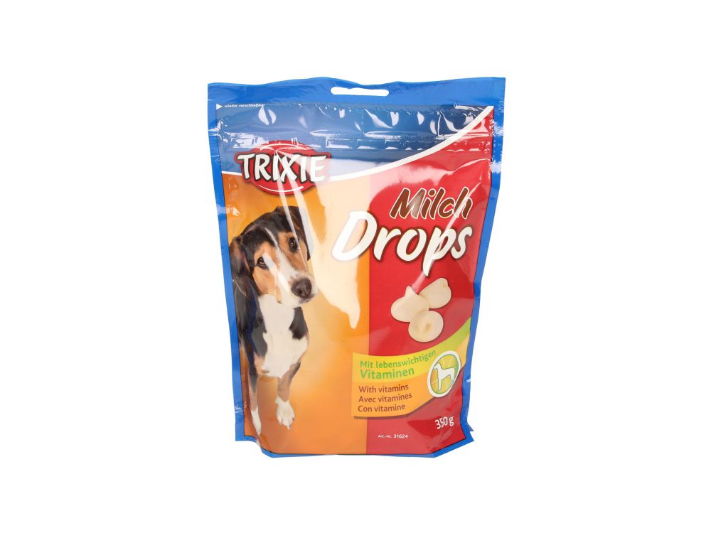 TRIXIE DROPSY MLECZNE 350G 31624
