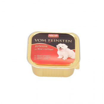 ANIMONDA SZALKA VOM FEIN PIES 150G JUNIOR (PUPPY) WOŁOWINA/DRÓB 82972 (82620)