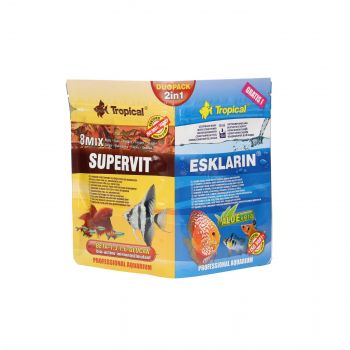 TROPICAL DUOPACK 2 W 1 (SUPERVIT 12G + ESKLARIN 10ML)   70011