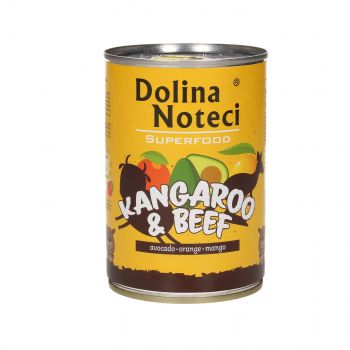 DOLINA NOTECI SUPERFOOD KANGUR I WOŁOWINA 400G