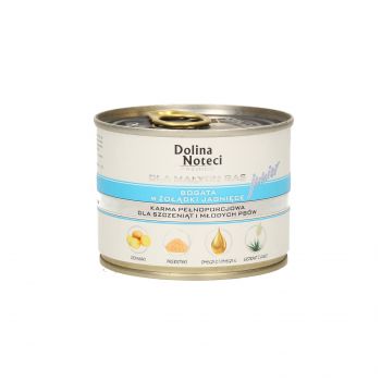 DOLINA NOTECI PREMIUM JUNIOR MAŁE RASY BOGATA W ŻOŁĄDKI JAGNIĘCE 185 G