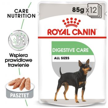 ROYAL CANIN CCN DIGESTIVE CARE KARMA MOKRA - PASZTET DLA PSÓW DOROSŁYCH O WRAŻLIWYM PRZEWODZIE POKARMOWYM 85 G