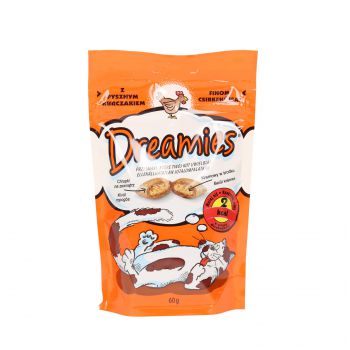 DREAMIES PRZYSMAK DLA KOTA Z KURCZAKIEM 60G