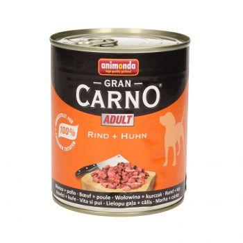 ANIMONDA GRANCARNO PUSZKA 800G WOŁOWINA/KURCZAK  82741