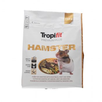 TROPIFIT POKARM PREMIUM PLUS HAMSTER DLA CHOMIKA 750G   50412