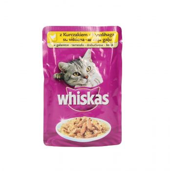 WHISKAS SASZETKA 85G KURCZAK W GALARETCE