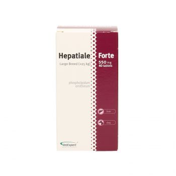 HEPATIALE FORTE LARGE BREED 40 TAB. POW.25 KG