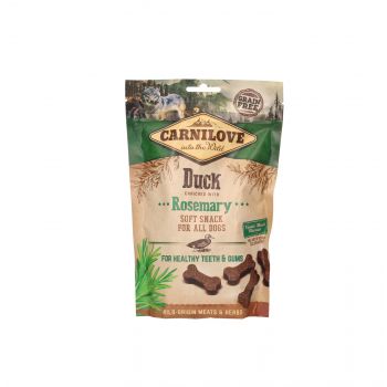 CARNILOVE PRZYSMAK DLA PSA SEMI MOIST SNACK DUCK ENRICHED WITH ROSEMARY 200G