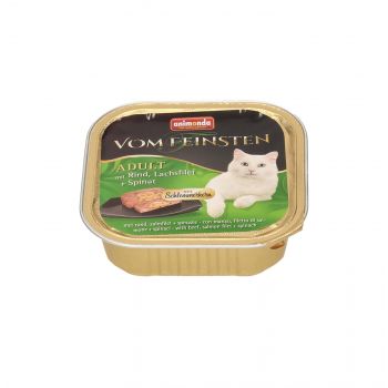ANIMONDA SZALKA VOM FEIN KOT 100G GOURMENT CENTRE WOŁOWINA/FILET ŁOSOŚ + SZPINAK 83260