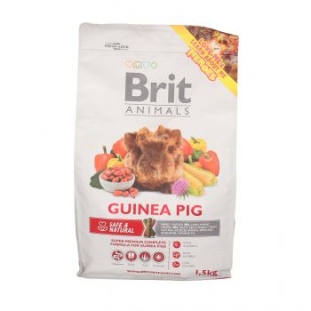 BRIT ANIMALS KARMA PEŁNOPORCJOWA DLA ŚWINKI MORSKIEJ 1,5KG