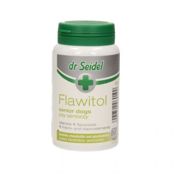 FLAWITOL DLA PSÓW SENIORÓW Z GLUK. I CHONDR. 60 TAB.