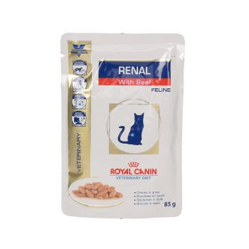 ROYAL CANIN CAT RENAL BEEF 85 G SASZETKA