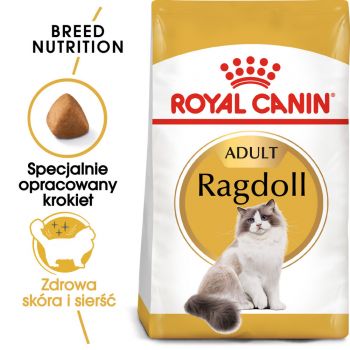 ROYAL CANIN RAGDOL ADULT KARMA SUCHA DLA KOTÓW DOROSŁYCH RASY RAGDOLL 10 KG