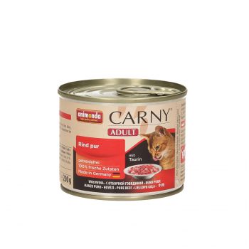 ANIMONDA CARNY PUSZKA 200G KOT WOŁOWINA 83707
