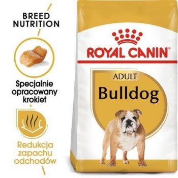 ROYAL CANIN BULLDOG ADULT KARMA SUCHA DLA PSÓW DOROSŁYCH RASY BULLDOG 12 KG