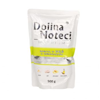 DOLINA NOTECI PREMIUM BOGATA W GĘŚ Z ZIEMNIAKAMI SASZETKA 500G