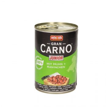 ANIMONDA GRANCARNO PUSZKA 400G JUNIOR WOŁOWINA/KURCZAK 82729