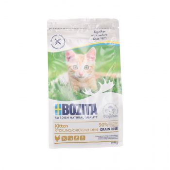 BOZITA CAT KITTEN GRAIN FREE CHICKEN 400 G 31111