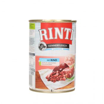 RINTI KENNERFLEISCH 400G JUNIOR WOŁOWINA  92541