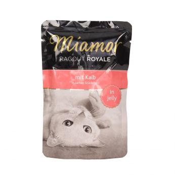 MIAMOR RAGOUT ROYALE Z CIELĘCINĄ W GALARECIE SASZETKA 100G 74056