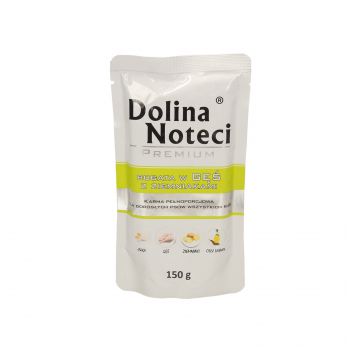 DOLINA NOTECI PREMIUM BOGATA W GĘŚ Z ZIEMNIAKAMI SASZETKA 150G