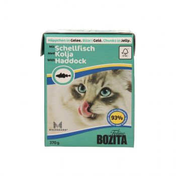 BOZITA FELINE KARTONIK 370G KAWAŁKI W GALARECIE Z DORSZEM 4910