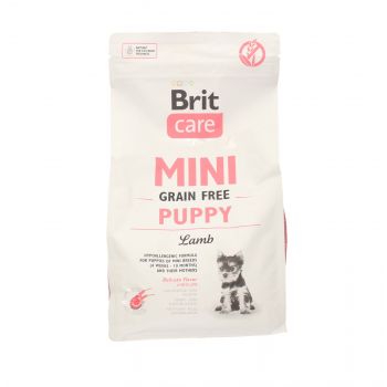BRIT CARE MINI GRAIN FREE PUPPY LAMB 2KG