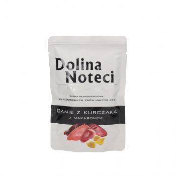 DOLINA NOTECI PREMIUM DANIE Z KURCZAKA Z MAKARONEM 100G