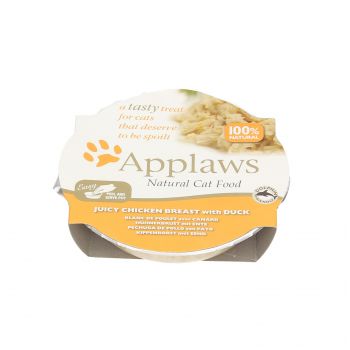 APPLAWS MISECZKA DLA KOTA KURCZAK Z KACZKĄ 60G