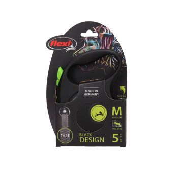 FLEXI BLACK DESIGN M TAŚMA 5M ZIELONA