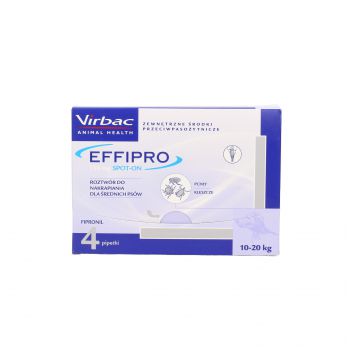 EFFIPRO   M  4 X 1,34ML  SPOT-ON  ROZTWÓR DO NAKRAPIANIA