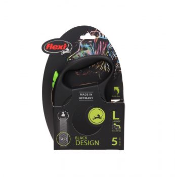 FLEXI BLACK DESIGN L TAŚMA 5M ZIELONA