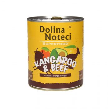 DOLINA NOTECI SUPERFOOD KANGUR I WOŁOWINA 800G