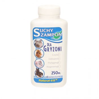 NATURAL-VIT SZAMPON SUCHY PIELĘGNACYJNY DLA GRYZONI 250ML