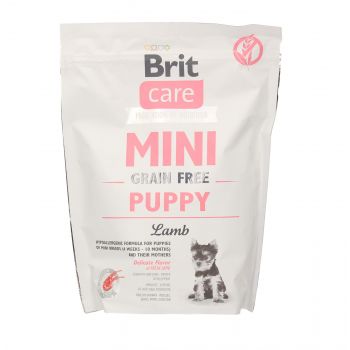 BRIT CARE MINI GRAIN FREE PUPPY LAMB 400G