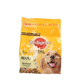 PEDIGREE SUCHY ADULT DRÓB 2,6 KG