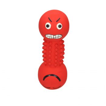 TRIXIE HANTEL Z UŚMIECHEM LATEKSOWY 19CM 35251