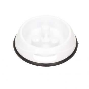 TRIXIE MISKA PLASTIKOWA WYMUSZAJĄCA WOLNE JEDZENIE 0,45L 25031