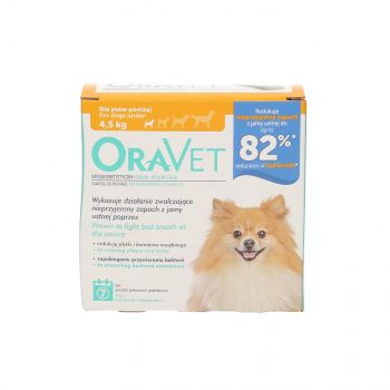 GRYZAKI DENTYSTYCZNE ORAVET XS (7 SZT.) PIES < 4,5 KG