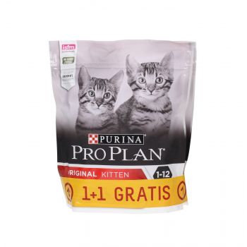 PRO PLAN CAT KITTEN KURCZAK 400G + 400G GRATIS 12572945