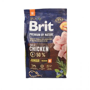 BRIT PREMIUM BY NATURE JUNIOR MEDIUM BREED 3KG