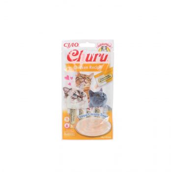 INABA CAT CHURU CHICKEN RECIPE 4X14G EU103