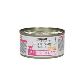PRO PLAN VETERINARY DIETS FELINE UR URINARY KURCZAK PUSZKA 195G 12570895