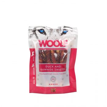 WOOLF PRZYSMAK DUCK AND RAWHIDE TWISTER 100G
